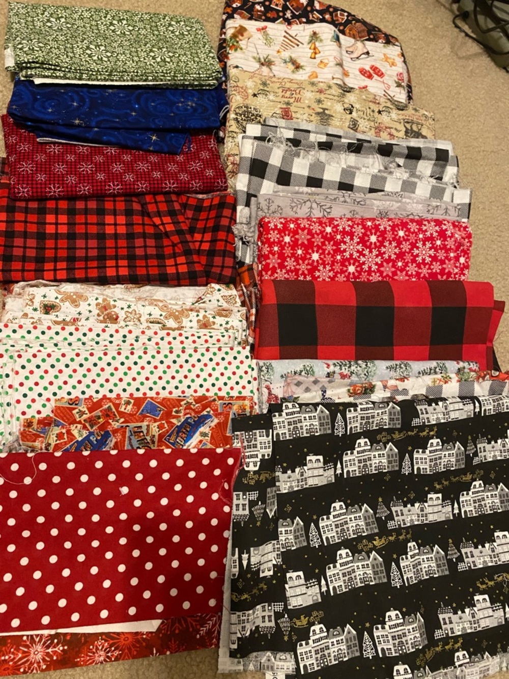 Christmas fabric DIY projects